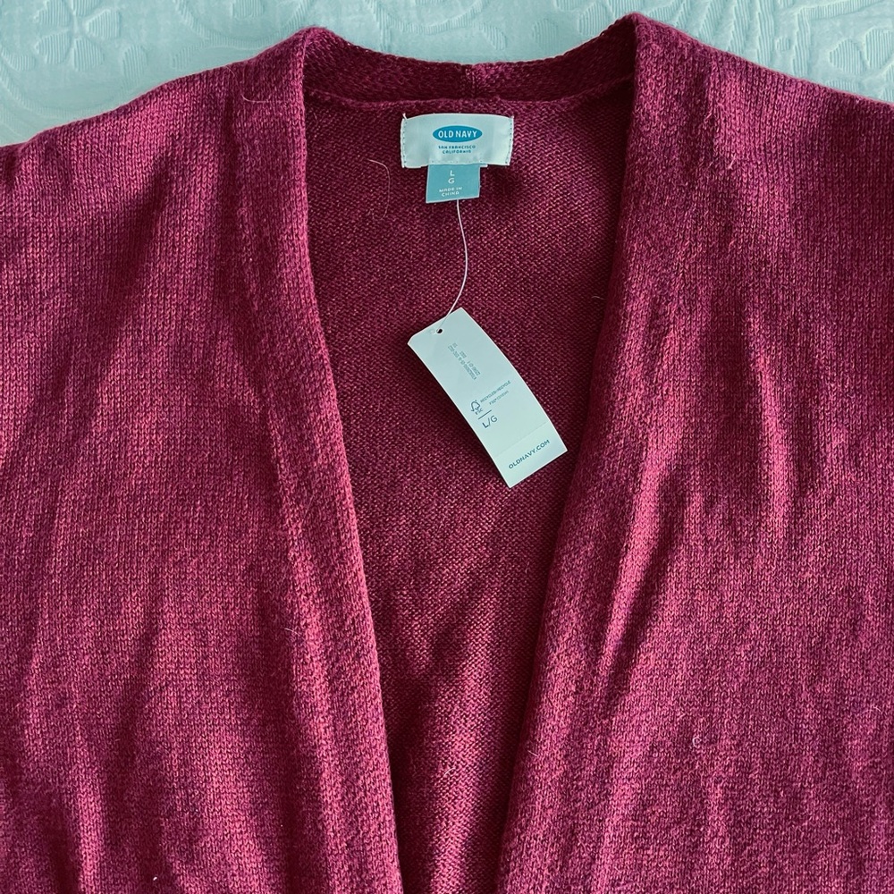 Old Navy Women's Deep Pink Cardigan